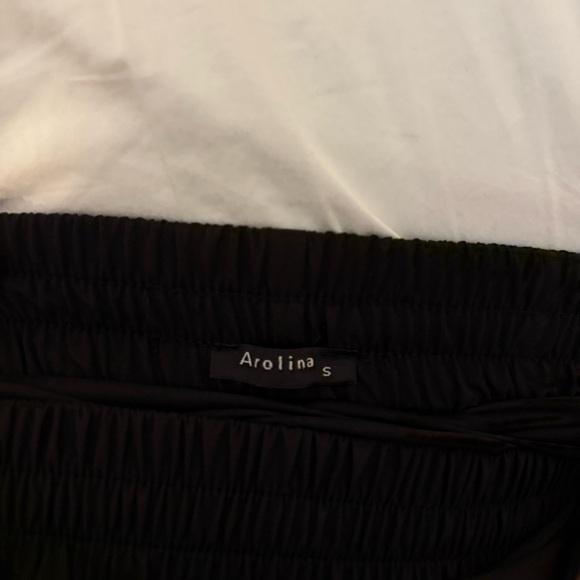 Hollister Black High-Rise A-Line Mini Skirt Size Small - Picture 2 of 3